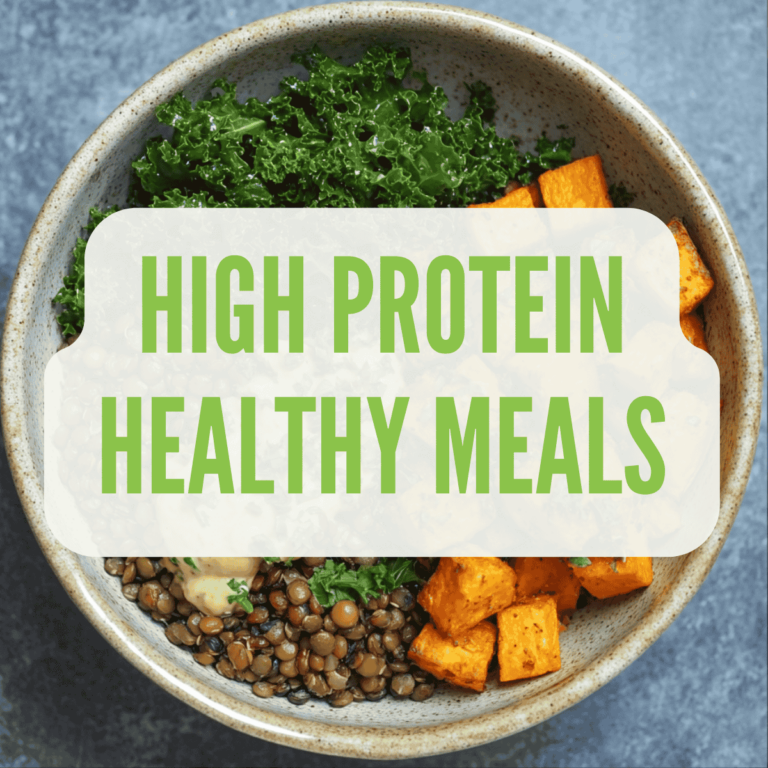 14 High Protein Healthy Meals (Vegan-Friendly & Delicious)