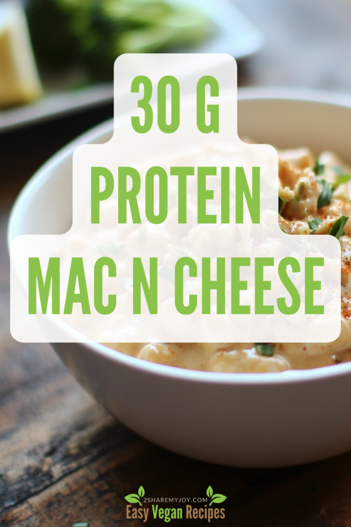 Craving creamy mac and cheese without the dairy? This vegan protein mac and cheese hits the spot—with 30g of plant-based protein per serving! The sauce is made from white beans, tahini, and nutritional yeast for a rich, cheesy flavor, while chickpea pasta adds extra protein. It’s easy, delicious, and perfect for meal prep or a comforting weeknight dinner.