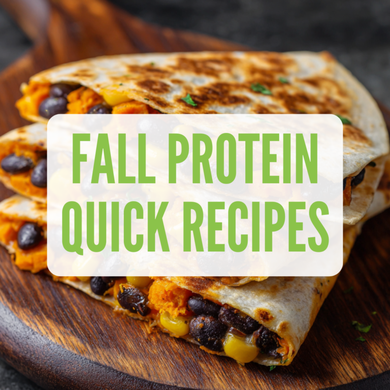 9 quick vegan fall recipes packed with protein—cozy, easy, and ready in 15 minutes or less!