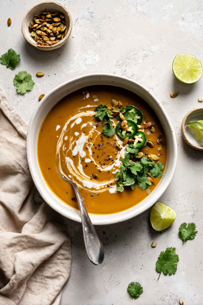 creamy black bean soup