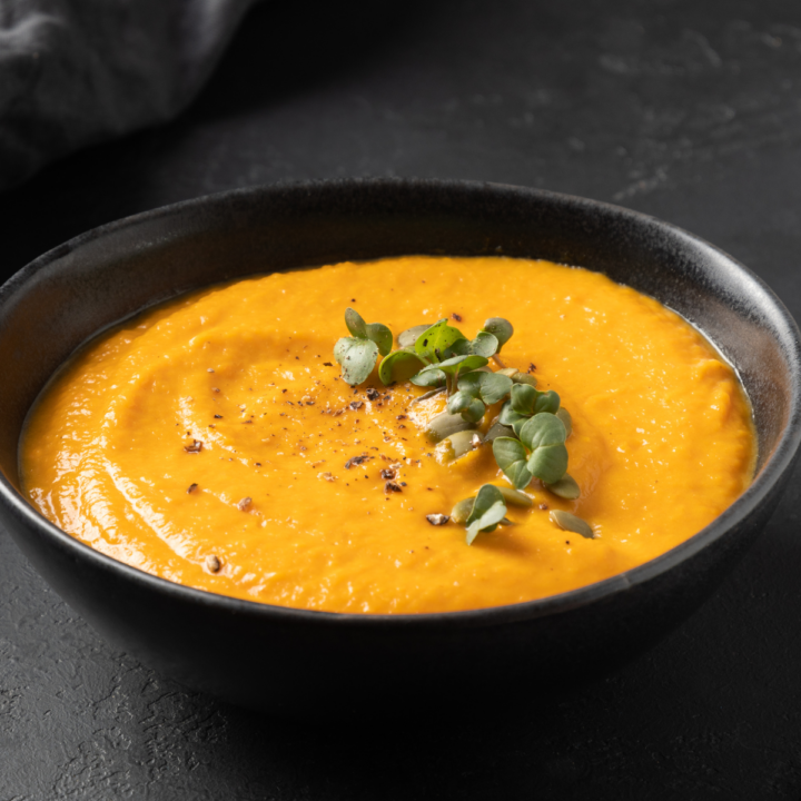 spiced carrot pumpkin soup (1)