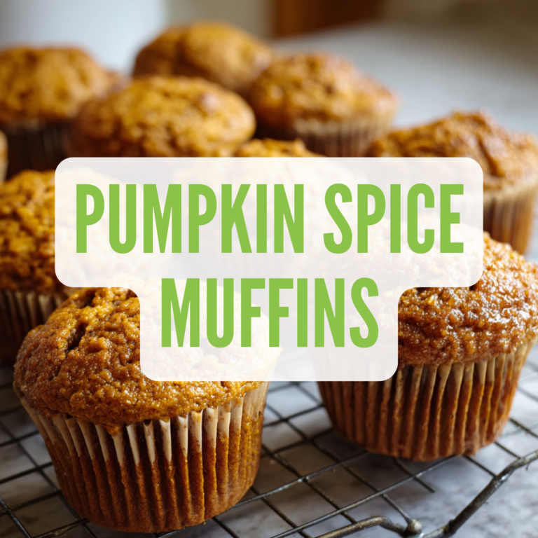 vegan pumpkin spiced mufins