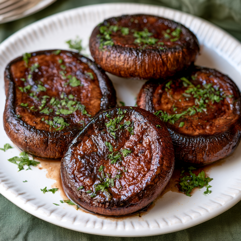 Easy Portobello Mushroom Steaks