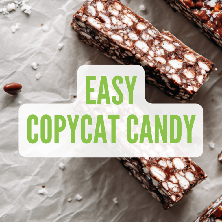 Who knew vegan candy could be this easy? 🌱 These 5 copycat candy recipes taste just like your favorites — Reese’s, Almond Joys, Crunch Bars, Peppermint Patties, and Caramel Turtles. No candy thermometer required, just simple steps and pantry staples. Save this pin for quick homemade vegan desserts that everyone will love! 🍬✨
