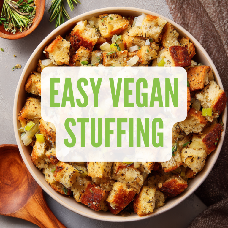Easy Vegan Stuffing Recipe