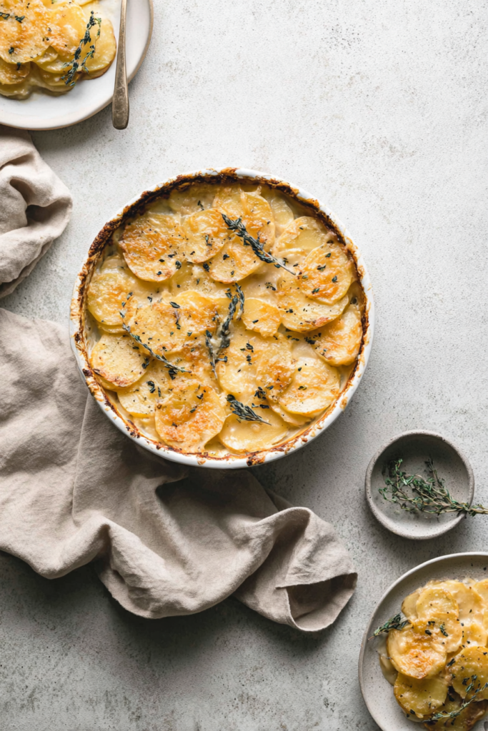 scalloped potatoes