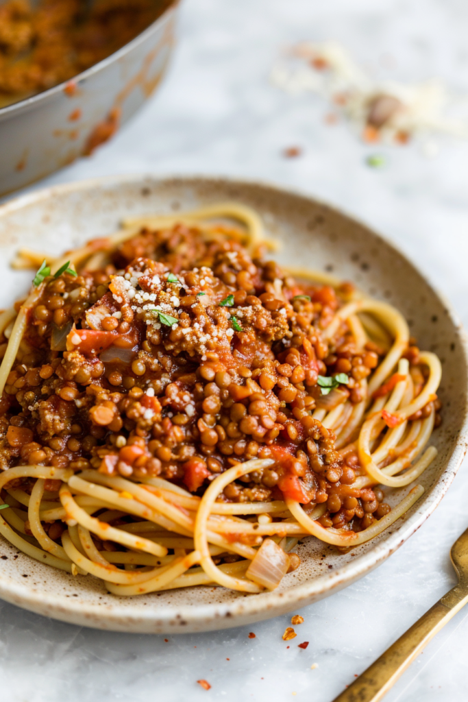 Lentil Bolognese