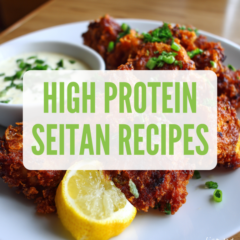 high protein vegan easy seitan recipes