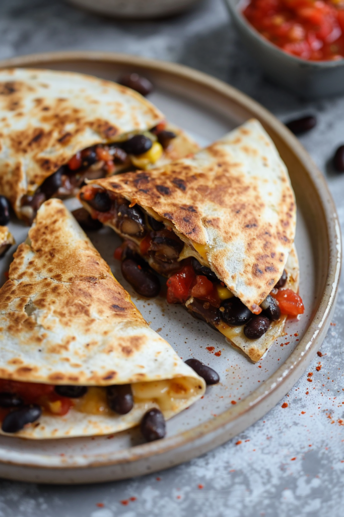 Black Bean Quesadillas