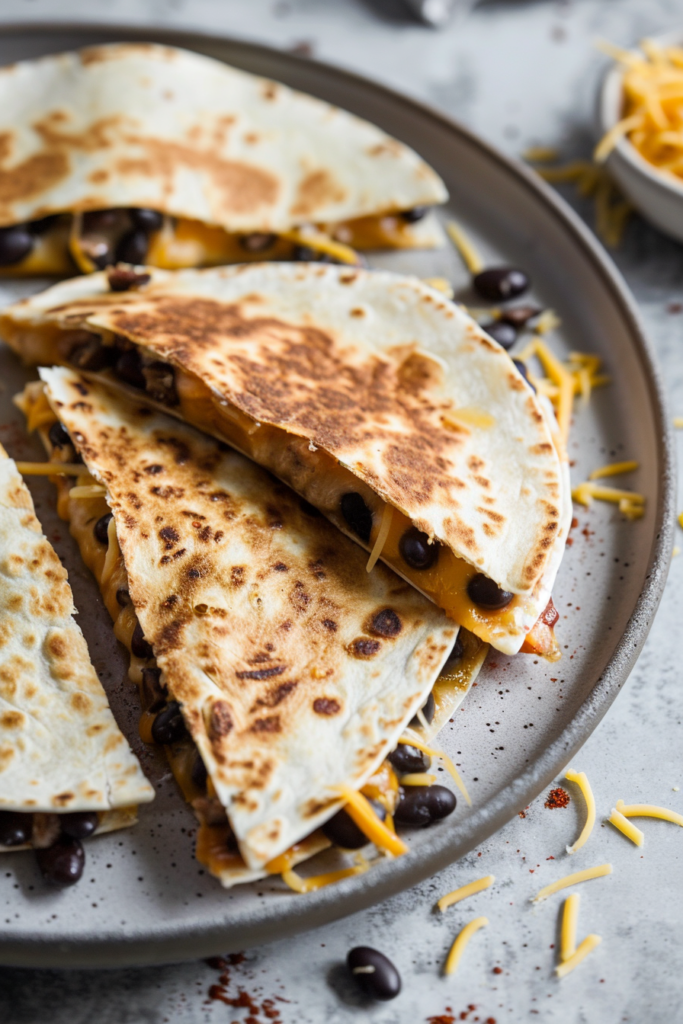 Vegan Air Fryer Quesadillas