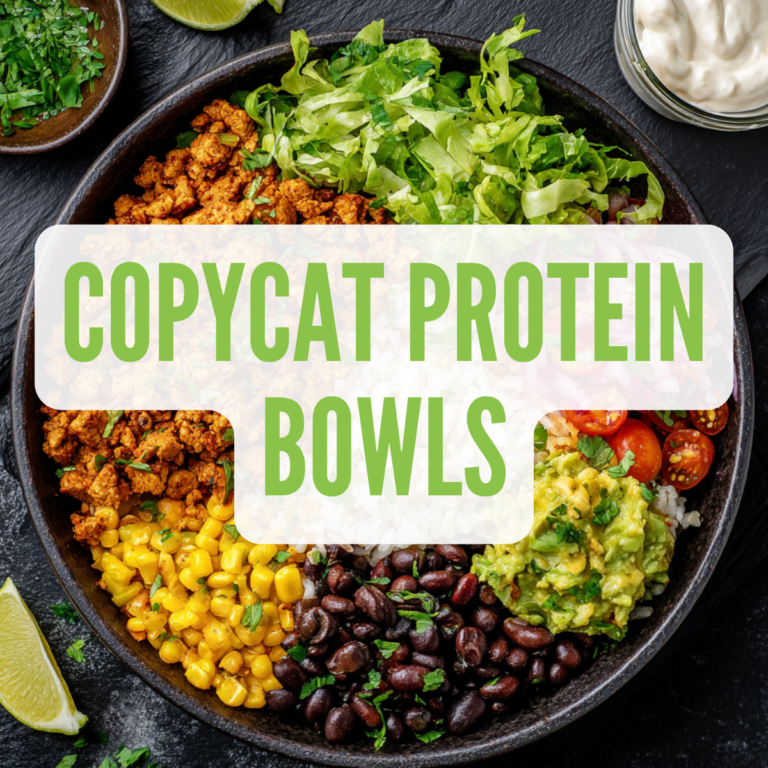 copycat protein bowls vegan