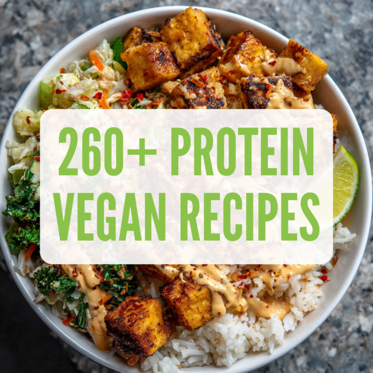 vegan high protein recipes