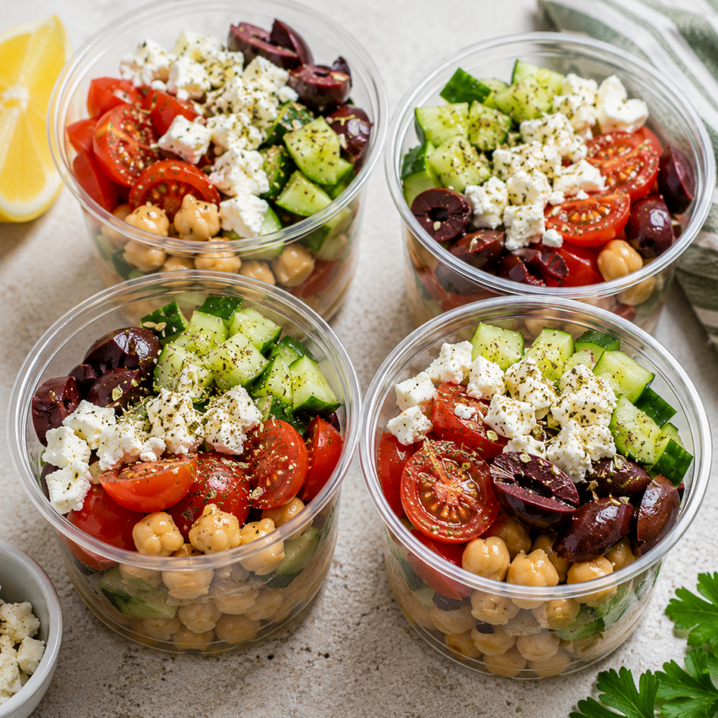 Mediterranean Protein Cups