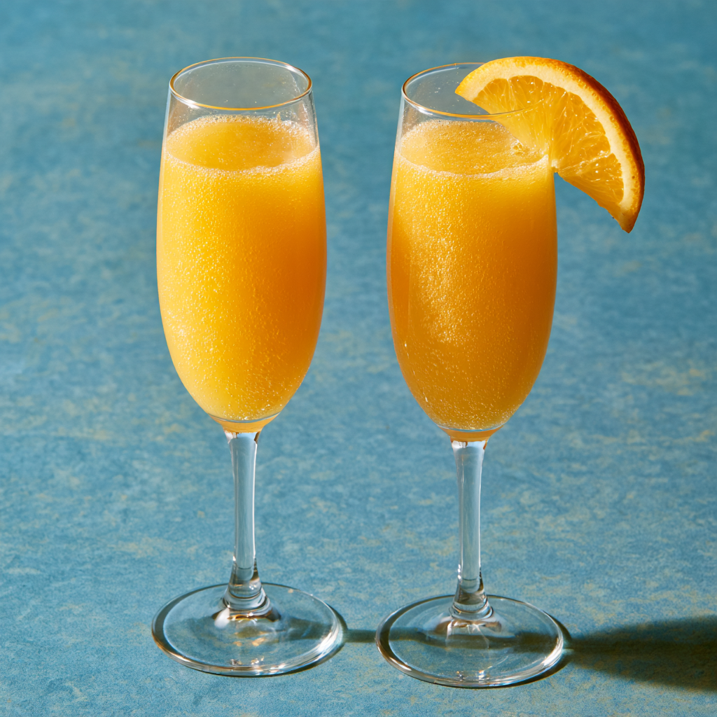 1. Classic Non-Alcoholic Mimosa