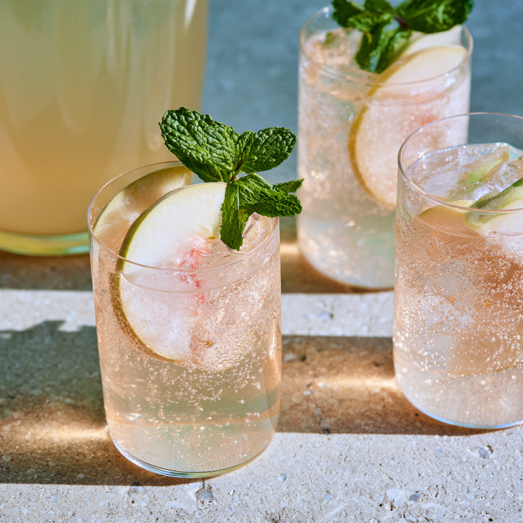1. White Peach & Elderflower Wedding Spritz