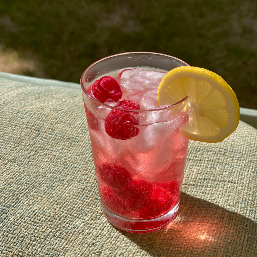 3. Raspberry Lemon Fizz