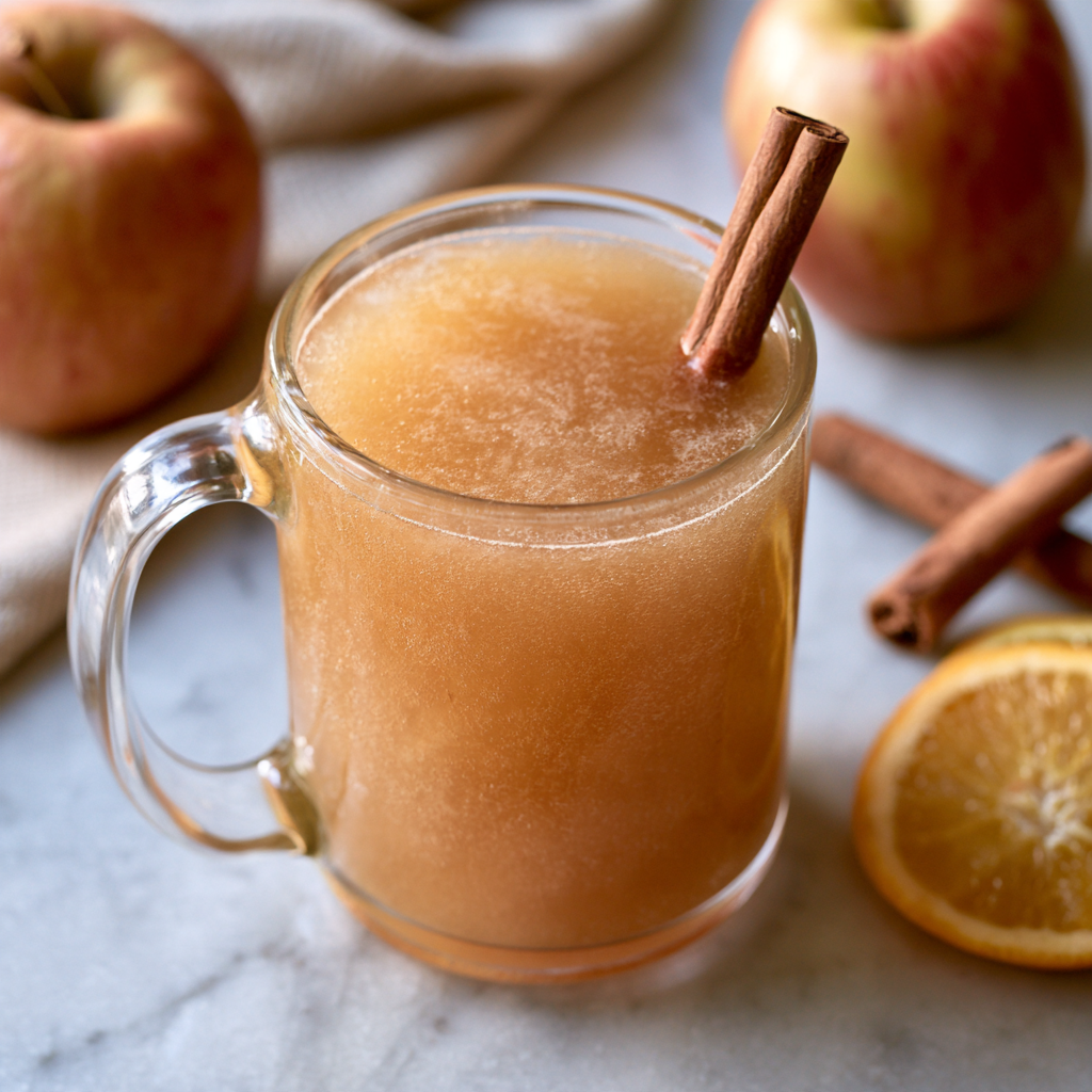 4. Warm Cinnamon Apple Mocktail