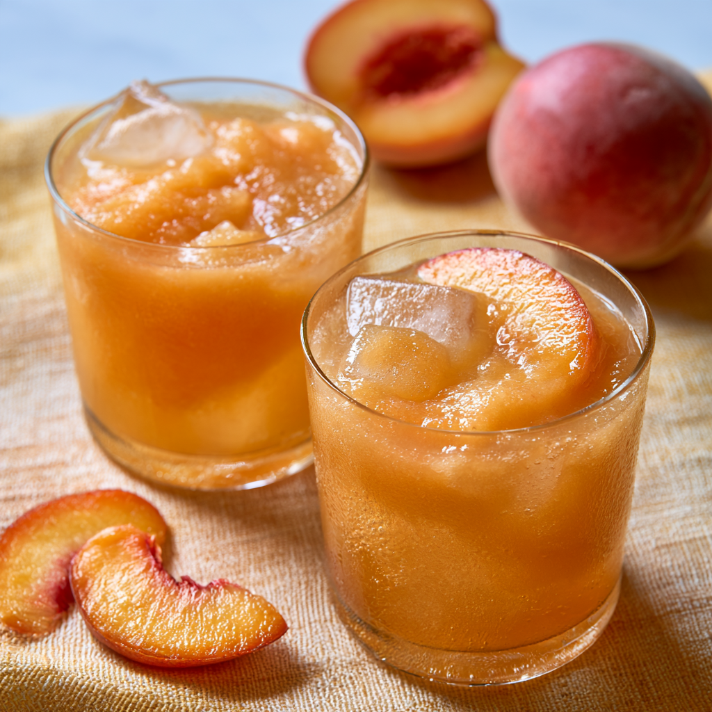 5. Peach Ginger Fizz
