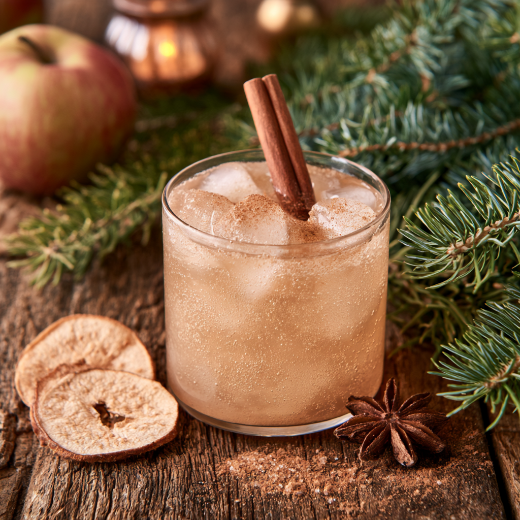  Apple Cinnamon Christmas Fizz