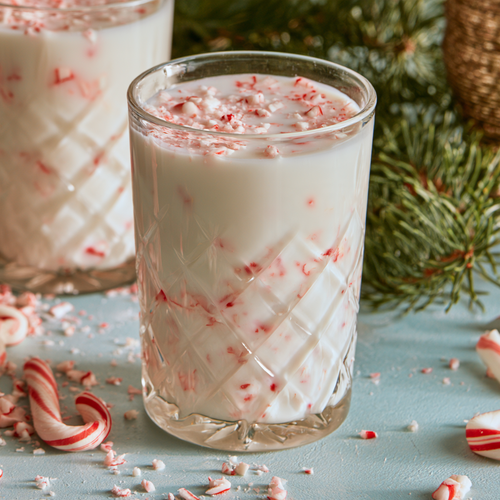 Candy Cane Christmas Mocktail