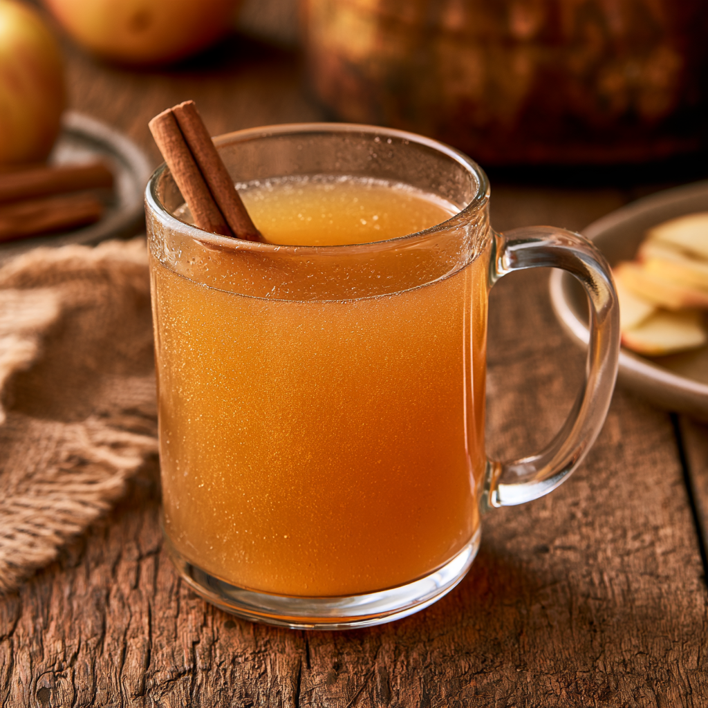 Hot Apple Cinnamon Mocktail