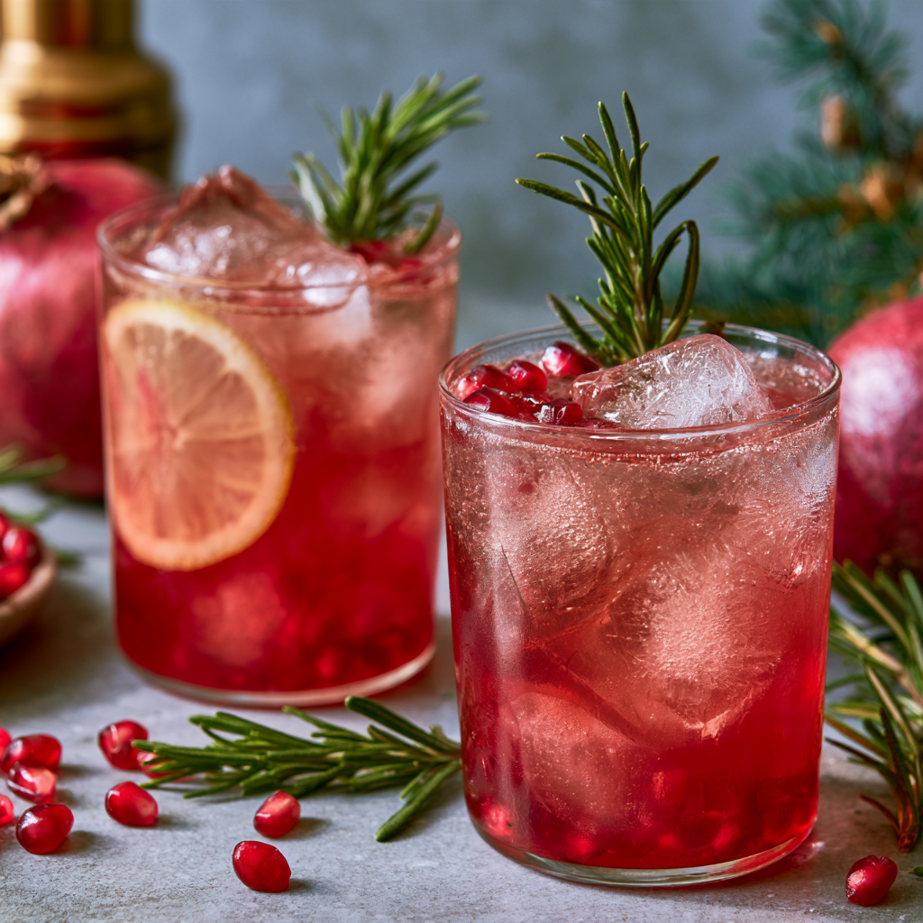 Pomegranate Rosemary Spritz