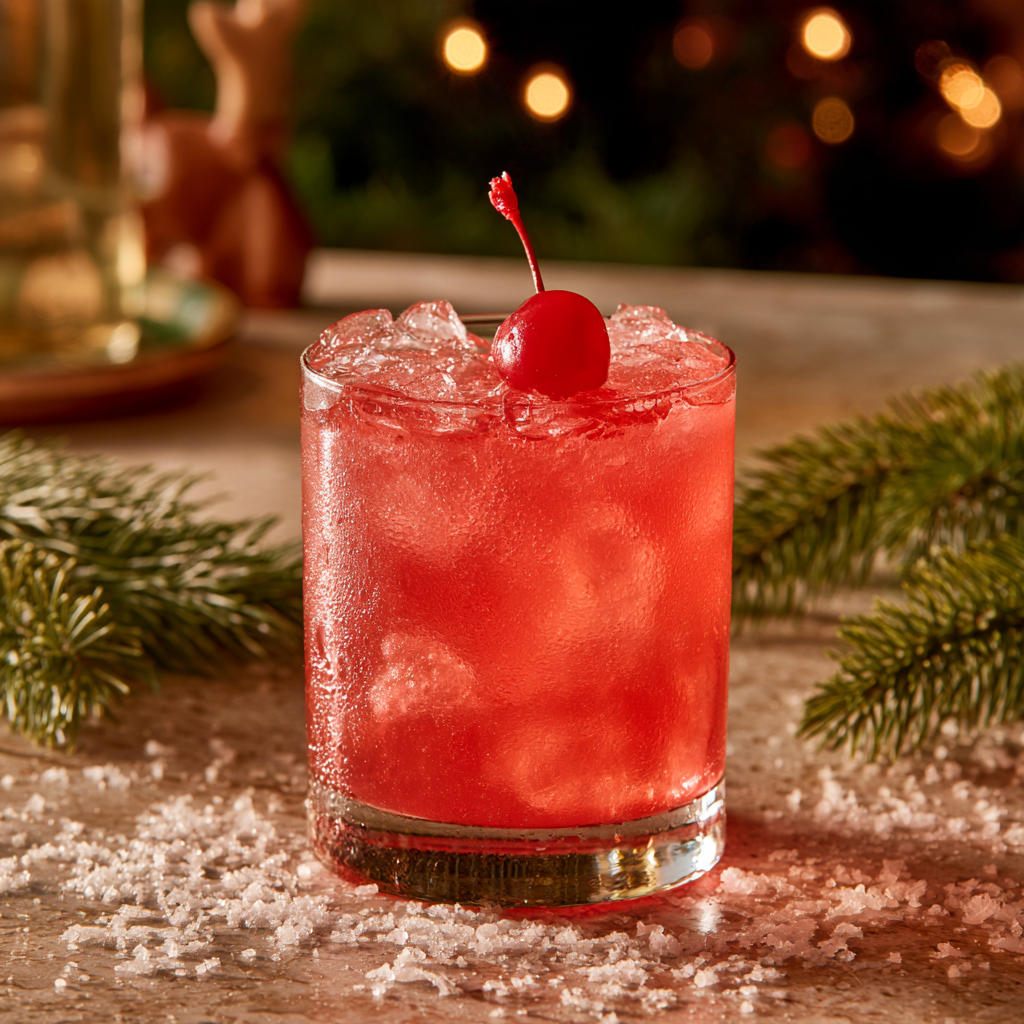 Rudolph's Red-Nose Mocktail