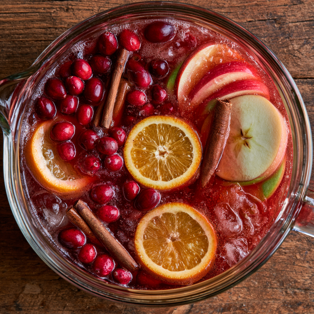 Thanksgiving Cranberry Apple Punch