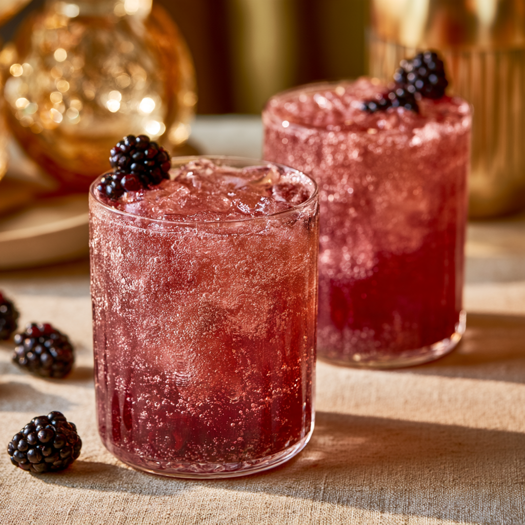 8. Midnight Blackberry Sparkler