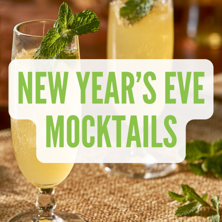 8 Festive New Year’s Eve Mocktails (Champagne Alternatives)