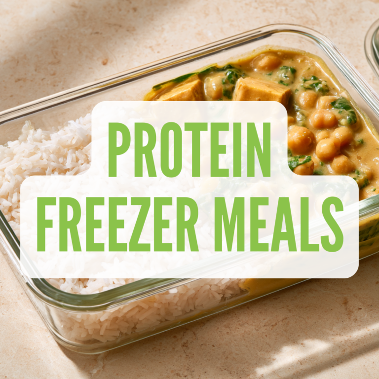 7 High-Protein Vegan Freezer Meals for Busy Weeknights