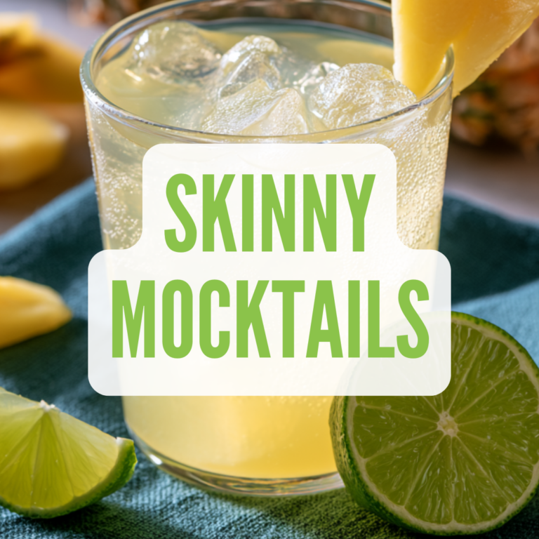 10 Low-Calorie & Skinny Mocktails Under 50 Calories
