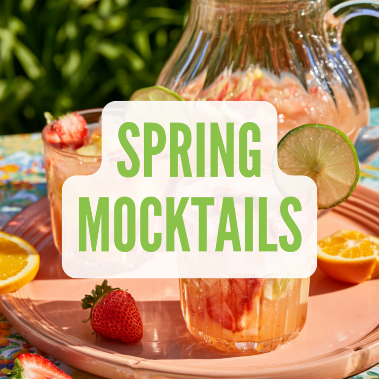 spring mocktail post featured image