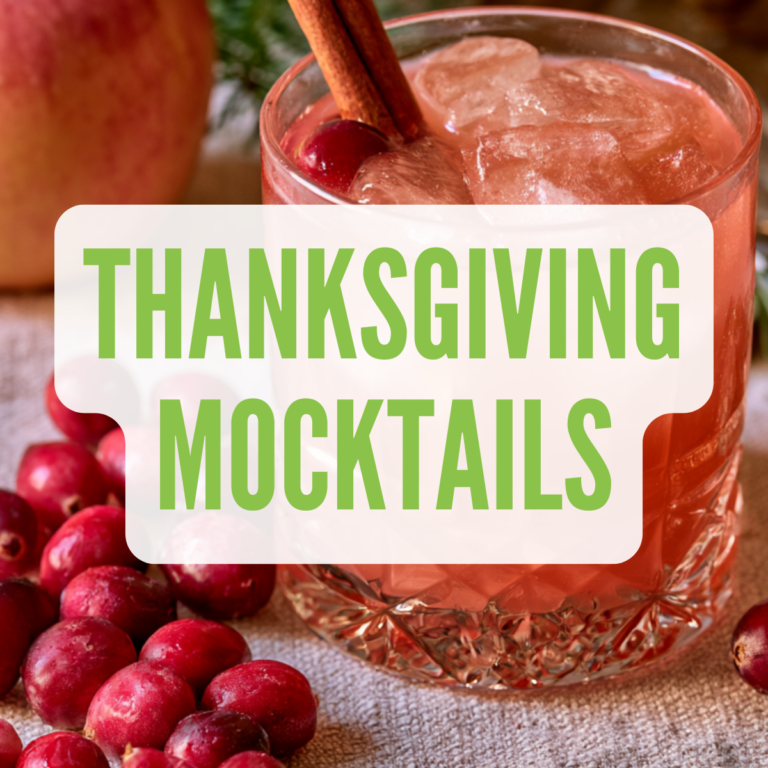 25 Easy Thanksgiving Mocktail Recipes (Festive Non-Alcoholic Drinks)