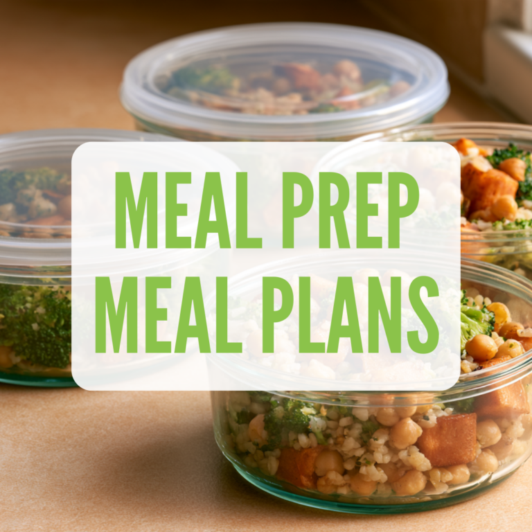featured image for the post meal prep and meal plans vegan